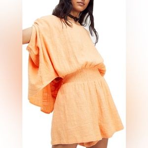 free people pietro tie back romper